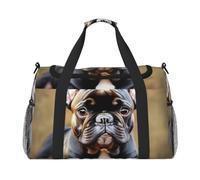JBJGKHLP Sac de voyage polyvalent avec imprimé bouledogue mignon - Sac à main pliable à bandoulière - Pour voyage d'affaires en plein air