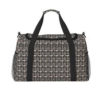 JBJGKHLP Sac de voyage polyvalent avec motif de race de chien - Sac à main pliable - Sac fourre-tout à bandoulière - Pour voyage d'affaires en plein air