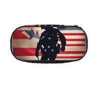 JBJGKHLP Trousse à crayons pratique avec impression du jour commémoratif patriotique des soldats militaires américains, Noir , Taille unique, Organiseur de sac