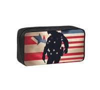 JBJGKHLP Trousse à stylos simple et spacieuse avec impression du jour commémoratif des soldats militaires américains - Pochette de rangement légère