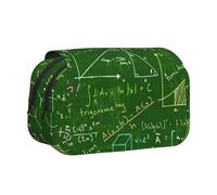 JBJGKHLP Trousse polyvalente avec impression de questions mathématiques - Grande capacité de rangement - Trousse de toilette de maquillage - Pour voyage ou bureau