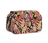 JBJGKHLP Trousse polyvalente avec imprimé pop-corn - Grande capacité de rangement - Trousse de toilette pour le maquillage - Pour le bureau