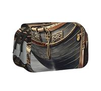 JBJGKHLP Trousse polyvalente avec imprimé vieux bateaux vikings - Grande capacité de rangement - Trousse de toilette de voyage ou de bureau