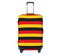 JBJGKHLP Valise élastique universelle avec imprimé drapeau allemand - Protection étanche pour voyage d'affaires vacances, Noir , XL, Bagage à main