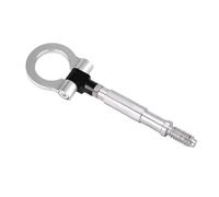 JBJXFAMAY Cache-Crochet à œil pour F&ord Crochet Remorquage Avant Universel Course Crochet Remorquage Voiture Remorquage RS-TH008-11(Argent)