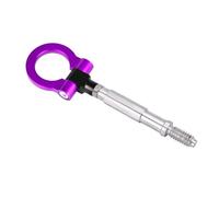JBJXFAMAY Cache-Crochet à œil pour F&ord Crochet Remorquage Avant Universel Course Crochet Remorquage Voiture Remorquage RS-TH008-11(Violet)