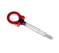 JBJXFAMAY Cache-Crochet à œil pour F&ord Crochet Remorquage Avant Universel Course Crochet Remorquage Voiture Remorquage RS-TH008-11(Rouge)