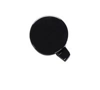 JBJXFAMAY Cache-Crochet à œil pour Tesla pour Model Y 2017 2018 2019-2023 Voiture Pare-Chocs Avant Crochet Remorquage Oeil Couverture Garniture Remorque Bouchon(Noir)