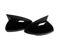 JBJXFAMAY Couvercle de rétroviseur latéral Couverture De Rétroviseur Latéral De Voiture pour A1 Sportback 2019-2023(Noir Brillant)