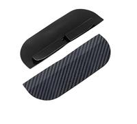 JBJXFAMAY Couvercle de rétroviseur latéral Couverture De Sourcils De Pluie De Rétroviseur De Voiture pour Peugeot 107 108 206 207 306 5008 GT