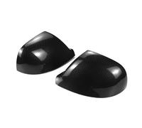JBJXFAMAY Couvercle de rétroviseur latéral Couverture Rétroviseur Latéral Vue Arrière Voiture pour VW pour Transporter T5 T5.1 2010-2015 pour T6 2016-2019(Fibre de Carbone)