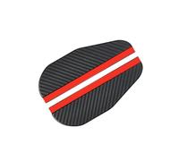 JBJXFAMAY Couvercle de rétroviseur latéral Couverture Rétroviseur Voiture Pluie Sourcil pour F&ord pour Fiesta pour Focus Mk2 pour Mondeo pour Fusion pour Ranger