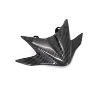 JBJXFAMAY Extension De Cône De Nez De Bec De Moto pour Garde Boue De Roue Avant pour Y&amaha pour Tracer 900 GT 2021 2022 2023 Ailettes aérodynamiques carénage(Fibre de Carbone)