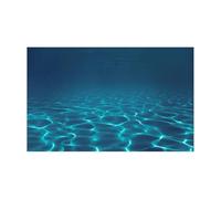 JBJYGSG Autocollant d'aquarium Paysage de mer Bleue, Affiche Fond, Pierre Roche, Papier Peint Autocollant for Aquarium pour Aquariophilie(30x61cm)