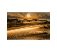 JBJYGSG Autocollant de Fond d'aquarium, Affiche, décoration Poissons du désert, Papier Peint Autocollant pour Aquariophilie(41x61cm)