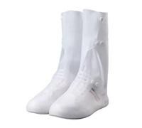 JBJYGSG Couvre-chaussures for visiteurs de grande taille, bottes hautes, couvre-chaussures imperméables, antidérapants, protège-bottes pluie, longues(Color2,XL for shoes 40-41)