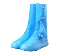 JBJYGSG Couvre-chaussures for visiteurs de grande taille, bottes hautes, couvre-chaussures imperméables, antidérapants, protège-bottes pluie, longues(Color3,M for shoes 36-37)