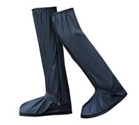 JBJYGSG Couvre-chaussures imperméables avec Tube de 60CM de haut au-dessus du genou, couvre-chaussures de pluie antidérapantes, couvre-chaussures de cyclisme réutilisables(M 38-39)