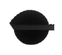 JBJYGSG Élastique Couture Bande Élastique Garniture De Couture, Bricolage, 2, 5, 10 Yards, 3/8 "1/2" 10mm 13mm(Black,10 Yards,10mm)