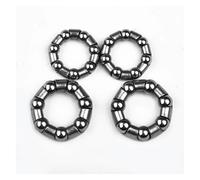 JBJYGSG Ensemble Complet de vélo de Route de Montagne 4 pièces | Roulements de moyeu de roue 3/16" et 1/4" - Support à billes en acier avant et arrière (paire)