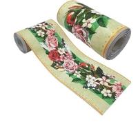 JBJYGSG Frise Murale Adhesive 10M auto-adhésif décoratif taille ligne Art autocollant salon coin plinthe bordure salle de bain étanche fleur Stickers muraux(Waist line 12)