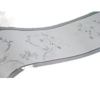 JBJYGSG Frise Murale Adhesive 10M taille ligne autocollant mural cuisine taille salle de bain toilette étanche auto-adhésif PVC papier peint frontière chambre autocollants floraux(5)