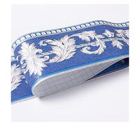 JBJYGSG Frise Murale Adhesive Carrelage autocollant mural bricolage auto-adhésif étanche papier peint bordure plinthe ligne autocollant sticker mural décor à la maison for cuisine salle de bain(D)