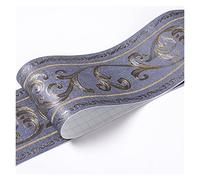 JBJYGSG Frise Murale Adhesive Carrelage autocollant mural bricolage auto-adhésif étanche papier peint bordure plinthe ligne autocollant sticker mural décor à la maison for cuisine salle de bain(H)