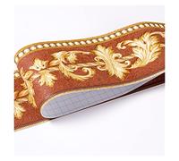 JBJYGSG Frise Murale Adhesive Carrelage autocollant mural bricolage auto-adhésif étanche papier peint bordure plinthe ligne autocollant sticker mural décor à la maison for cuisine salle de bain(A)