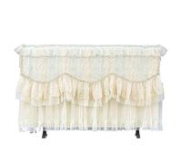 JBJYGSG Housse éCran Tv Lace LCD TV Cover 42 Inches Curved Surface 55 Inches Don't Take It Off Television Cover(Style 07,190 * 200cm)