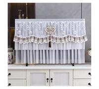 JBJYGSG Housse éCran Tv TV Cover Can Be Turned on Without Remove The TV Cover Hanging Desktop Thin LCD Protective Cover with Lace Simple(Color 05,109x63cm)