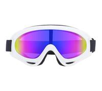 JBJYGSG Lunette De Ski Lunettes de ski cyclisme moto lunettes coupe-vent Anti-buée Snowboard lunettes de neige hiver sports de plein air lunettes de ski(White Ski Goggle)