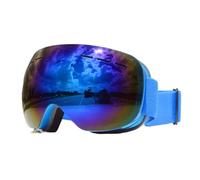 JBJYGSG Lunette De Ski Lunettes de Ski hommes femmes Double couches Anti-buée grand masque de Ski lunettes Protection Ski hiver neige Snowboard lunettes(Blue)