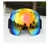 JBJYGSG Lunette De Ski Lunettes de Ski légères à Double lentille, UV400, Anti-buée, grand masque de Ski, for hommes et femmes, for la neige, le Snowboard, l'hiver(Red)