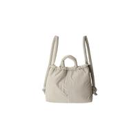 JBJYGSG Sac Matelassé Sac fourre-tout en duvet de coton rempli de coton, couleur unie, polyvalent, Simple, léger, grande capacité(Beige)