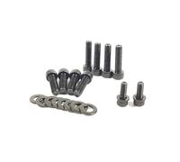 JBKE Kit de boulons de couvercle de chaîne de distribution LS pour chevy LSX LS1 LS2 LS3 LS6 LS7 4.8 5.3 6.0 6.2L V8 Cam Position Sensor Kits de boulons Allen