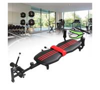 JBKNAN Banc D'étirement du Dos,Table D'inversion avec Traction Cervicale - Machine D'étirement,Table De Traction, Traction De La Colonne Vertébrale,Massage Lombaire Et Cervical,Longueur Réglable