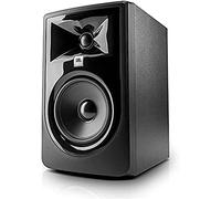 JBL 305P MKII Powered Two Way Active Studio Reference Monitor - 5” Woofer and 1” Tweeter, next gen transducers, stunning detail, precise imaging, wide sweet spot, flexible connectivity - Single Unit