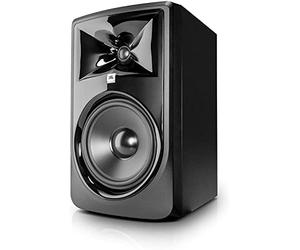 JBL 308P MKII Powered Two Way Active Studio Reference Monitor - 8” Woofer and 1” Tweeter, next gen transducers, stunning detail, precise imaging, wide sweet spot, flexible connectivity - Single Unit