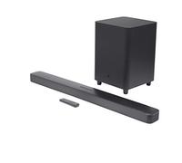 JBL 5.1 - Barre de son avec caisson de basses et hauts-parleurs sans fil - Connexion 4K par arc HDMI ou câble - Bluetooth 4.2 - Exclusif Amazon avec intégration d'Alexa - Couleur : Noir