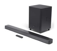 JBL 5.1 ÔøΩ Barre de son avec caisson de basses et hauts-parleurs sans fil ÔøΩ Connection 4K par arc HDMI ou cÔøΩble optique ÔøΩ Bluetooth 4.2 ÔøΩ Couleur : Noir