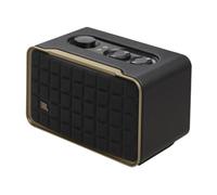 JBL Authentics 200 Enceinte Smart Home avec WiFi, Bluetooth et assistants vocaux, design rétro, noire