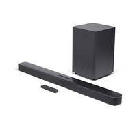 JBL Bar 2.1 Barre de Son Basses Profondes, système de Divertissement à Domicile avec capacités de Diffusion en continu et Caisson de Basses, Noir