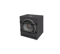 JBL BassPro 8 Caisson de Basse Voiture Actif - 800 Watt Harman Kardon Bassbox Subwoofer de 20 cm avec 100 Watt RMS Classe D Sub Amplificateur et Slot Port Bassreflex Boîtier, Black