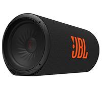 JBL BassPro Tube 12" 30cm Caisson de Basse Voiture Amplifié, Subwoofer Tube avec Amplificateur de Classe D 450W Max, Amplification puissante des Basses, Port Slipstream Basse breveté, télécommande