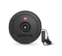 JBL BassPro Hub - Reserverad-Subwoofer AKTIV Gehäuse 28cm mit Pegel-Fernbedienung