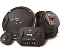 JBL Car GTO 609C Système Audio Auto Incluant 1 Paire d'Enceintes 165mm (6.5'') 2-Voies, 2x Médiums et 2x Aigus - Noir