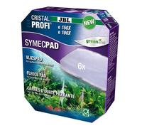 JBL SymecPad II CristalProfi e15/1901,2, Carrés d'Ouate Filtrante (6x) pour JBL CristalProfi e filtres externes pour filtres très fins
