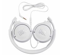 JBL Tune 500 Écouteurs Avec fil Arceau Musique Blanc