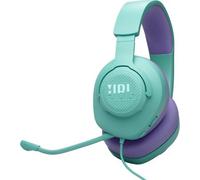JBL Casque gaming Quantum 100M2 filaire micro amovible, son JBL QuantumSOUND, jack 3,5 mm, bleu cyan